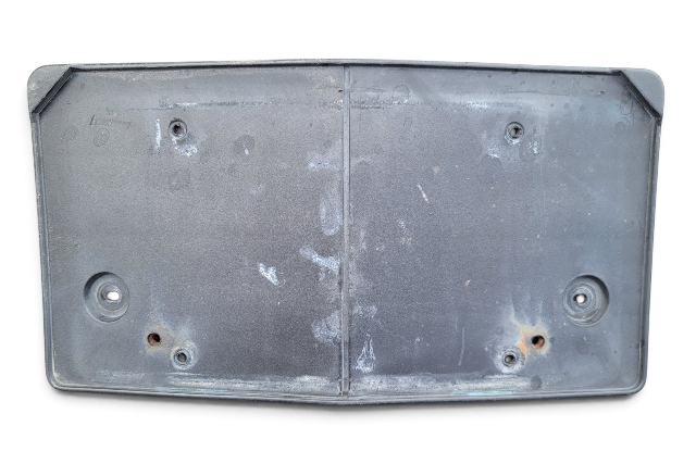 1996-2002 BMW Z3 Front License Plate Holder Base Bracket Plastic, 51-11-8-400-068, F044, OEM, 1996, 1997, 1998, 1999, 2000, 2001, 2002