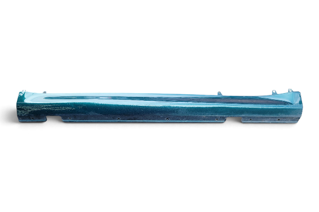 1996-1998 BMW Z3 Right Rocker Panel Molding Side Skirt Blue, 41-21-8-398-650, F044, OEM, 1996, 1997, 1998