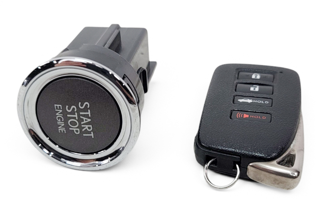 2013-2016 Lexus GS350 Keyless Smart Key FOB Remote w/ Key Switch, Push Start, 89611-30121, F045, OEM, 2013, 2014, 2015, 2016