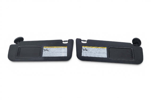 2013-2016 Lexus GS350 Left/Driver Right/Passenger Sun Visor Shield Black 74320-30C60-C2, F045, OEM, 2013, 2014, 2015, 2016
