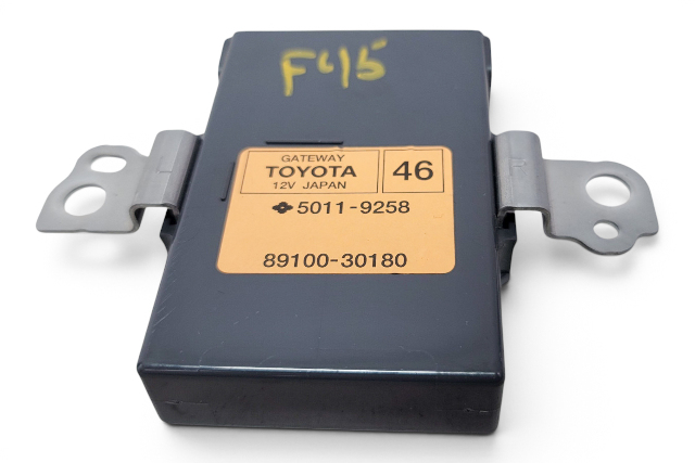 2013-2016 Lexus GS350 Network Gateway Engine Starter Start Unit Module Computer 89100-30181, F045, OEM, 2013, 2014, 2015, 2016
