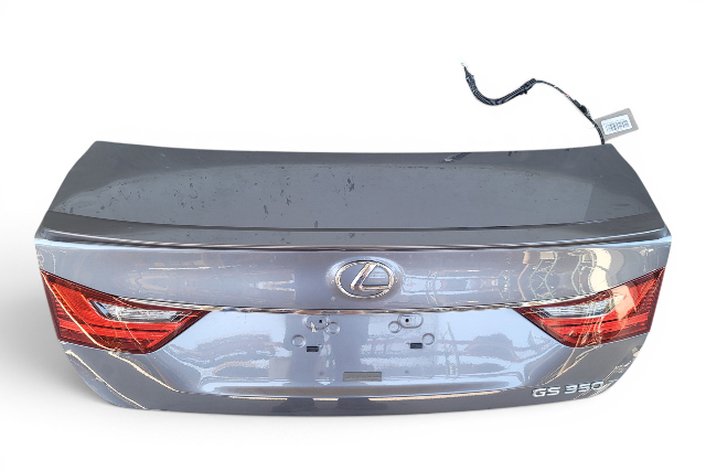 2013-2020 Lexus GS350 Trunk Deck lid Luggage Lid Mercury Gray, 64401-30C82, F045, OEM, 2013, 2014, 2015, 2016, 2017, 2018, 2019, 2020