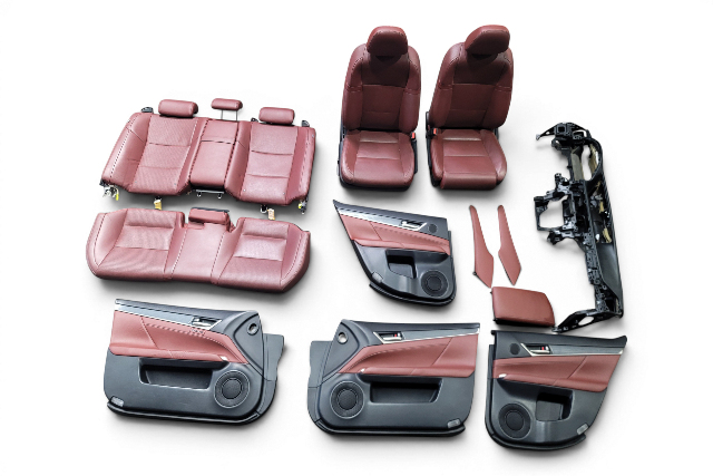 2013-2016 Lexus GS350 Front/Rear Seat Assembly Right/Left Door Panel Trim, Armrest, Dash Panel, 71074-30J70-D5, F045, OEM, 2013, 2014, 2015, 2016