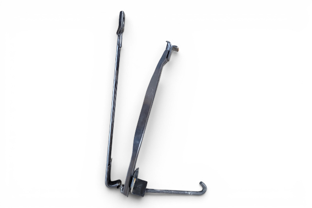 2013-2020 Lexus GS350 Battery Tie Down Plate Setting Set(2) 74404-22370, 74408-22031, F045, OEM, 2013, 2014, 2015, 2016, 2017, 2018, 2019, 2020