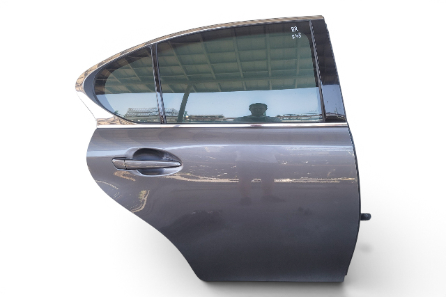 2013-2020 Lexus GS350 Rear Right/Passenger Side Door Assembly Mercury Gray, 67003-30651, F045, OEM, 2013, 2014, 2015, 2016, 2017, 2018, 2019, 2020