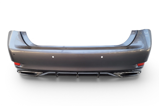 2013-2016 Lexus GS350 Rear Bumper Cover Mercury Gray, 52159-30964, F045, OEM, 2013, 2014, 2015, 2016
