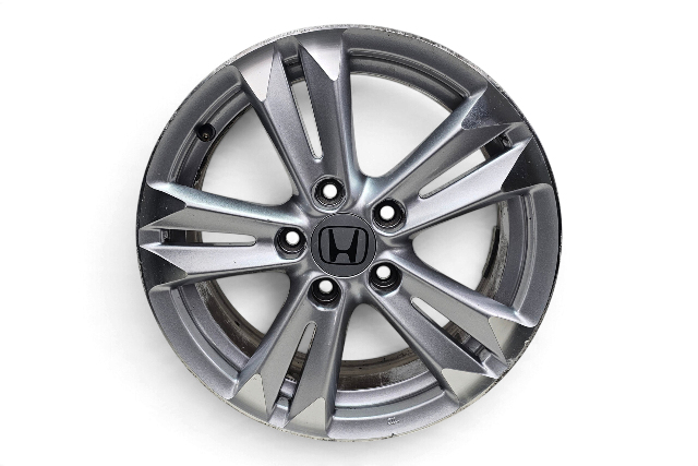 2011-2012 Honda CR-Z CRZ Alloy Wheel 10 Spoke 16x6, #3, 42700-SZT-A91, F046, OEM, 2011, 2012