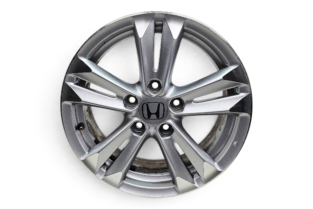 2011-2012 Honda CR-Z CRZ Alloy Wheel 10 Spoke 16x6, #4, 42700-SZT-A91, F046, OEM, 2011, 2012