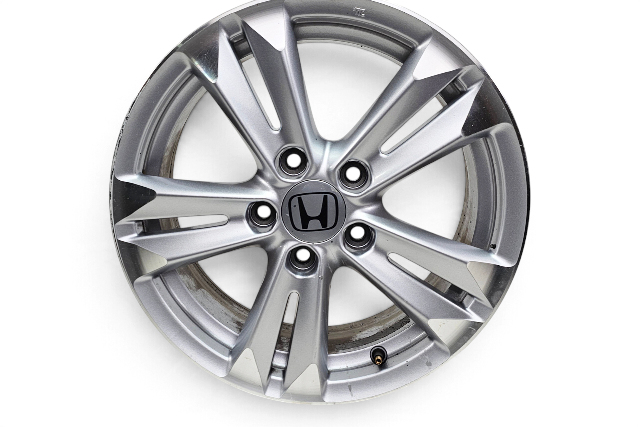 2011-2012 Honda CR-Z CRZ Alloy Wheel 10 Spoke 16x6, #2, 42700-SZT-A91, F046, OEM, 2011, 2012