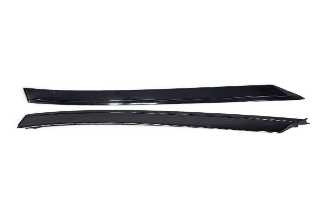 2011-2016 Honda CR-Z CRZ Front Pillar Cover Trim Garnish Left/Right Set, 73152-SZT-G01, F046, OEM, 2011, 2012, 2013, 2014, 2015, 2016