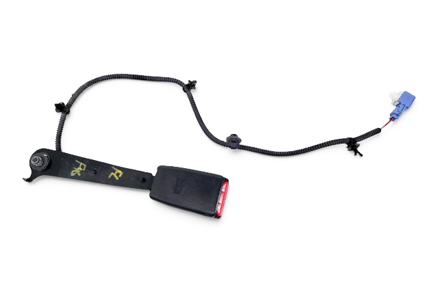 2011-2016 Honda CR-Z CRZ Seat Seatbelt Buckle Front Left/Driver Black, 04816-SZT-A01ZA, F046, OEM, 2011, 2012, 2013, 2014, 2015, 2016
