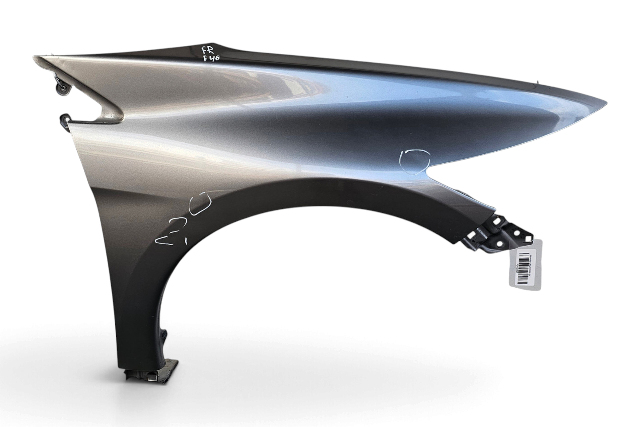 2011-2016 Honda CR-Z CRZ Fender Panel, Front Right/Passenger Silver, 60210-SZT-G90ZZ, F046, OEM, 2011, 2012, 2013, 2014, 2015, 2016