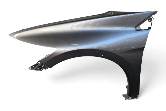 2011-2016 Honda CR-Z CRZ Fender Front Left/Driver Silver Metallic, 60260-SZT-G90ZZ, F046, OEM, 2011, 2012, 2013, 2014, 2015, 2016