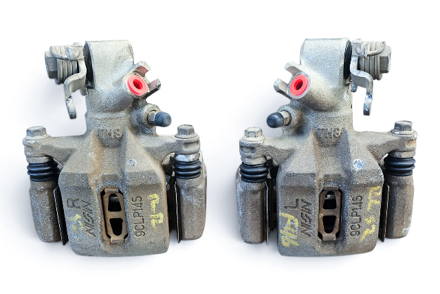 2011-2015 Honda CR-Z CRZ Brake Caliper Rear Right/Left Set, 43019-SZT-G01, 43018-SZT-G01, F046, OEM, 2011, 2012, 2013, 2014, 2015