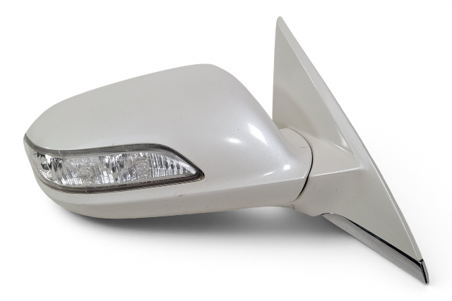2005-2008 Acura RL Side View Mirror, Right/Pass, White 76200-SJA-315ZL, F047, OEM, 2005, 2006, 2007, 2008