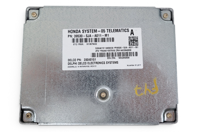 2005-2006 Acura RL Onstar Module Computer Unit 39530-SJA-A01, F047, OEM, 2005, 2006