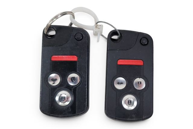 2005-2012 Acura RL Smart Key Entry Remote FOB Driver No1, No2 Set, 72147-SJA-A01, 72147-SJA-A11, F047, OEM, 2005, 2006, 2007, 2008, 2009, 2010, 2011, 2012