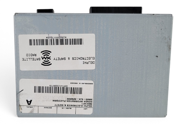 2005-2006 Acura RL XM Satellite Radio Receiver/Module/Unit 39820-SJA-3250, F047, OEM, 2005, 2006