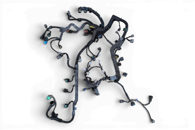 2005-2008 Acura RL Engine Wire Harness A/T 3.5L, 32110-RJA-A50, F047, OEM, 2005, 2006, 2007, 2008