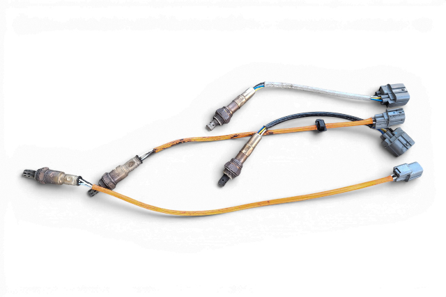 2005-2008 Acura RL Oxygen O2 Sensor Set 36532-RJA-004, F047, OEM, 2005, 2006, 2007, 2008
