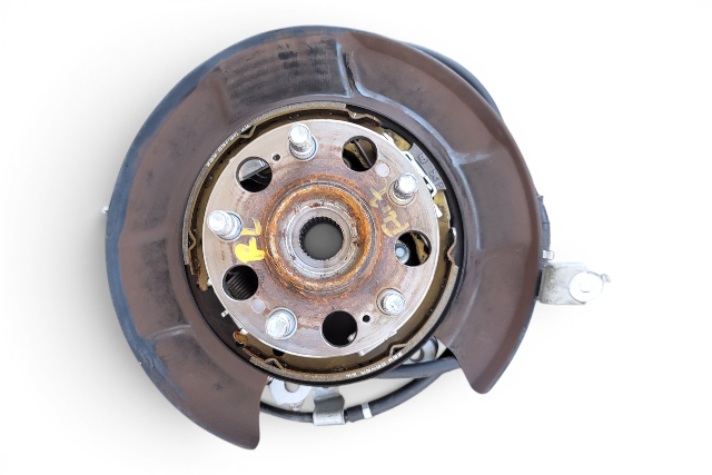 2005-2012 Acura RL Knuckle Spindle, Rear Left Driver Side, 52215-SJA-010, F047, OEM, 2005, 2006, 2007, 2008, 2009, 2010, 2011, 2012