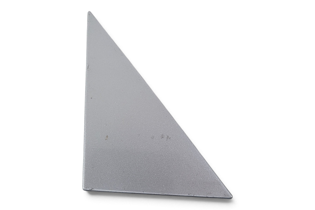 2006-2011 Honda Element Front Pillar Corner Garnish Silver Metallic, Right Side 75490-SCV-A00ZP, F048, OEM, 2006, 2007, 2008, 2009, 2010, 2011