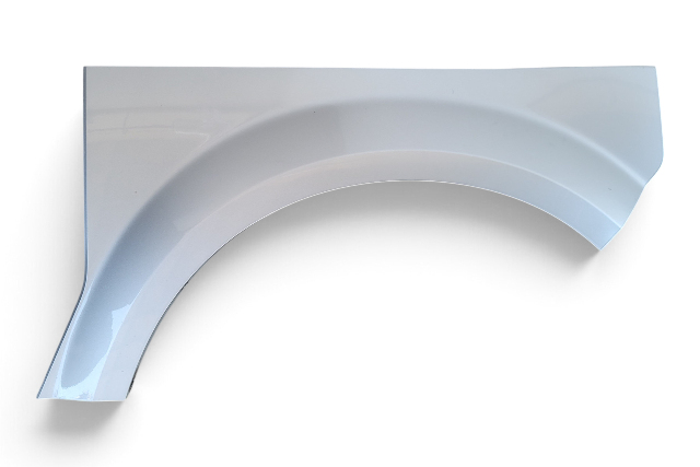 2007-2008 Honda Element SC Front Fender Cladding Molding Right/Passenger Silver Metallic 74115-SCV-A90ZB, F048, OEM, 2007, 2008