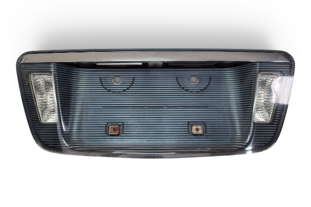 2007-2008 Acura TL Type-S Trunk license Plate Lamp Finish Reflector Panel Garnish 34511-SEP-A21, F049, OEM, 2007, 2008