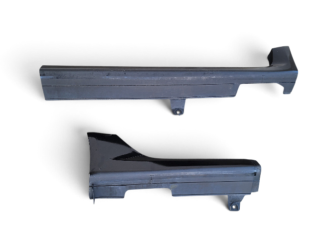2007-2008 Acura TL Rocker Panel Molding Assembly Right/Passenger Black, 71800-SEP-A21ZB, F049, OEM, 2007, 2008