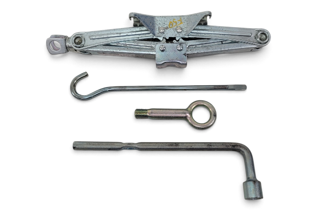 2011-2016 Honda CR-Z CRZ Spare Tire Tool Kit Jack Set, 89310-S5A-013, F050, OEM, 2011, 2012, 2013, 2014, 2015, 2016