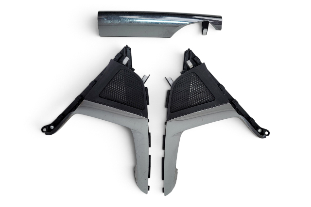 2011-2016 Honda CR-Z CRZ Center Console Cover Trim Panel Left/Right Set(3), 77272-SZT-G01ZA, F050, OEM, 2011, 2012, 2013, 2014, 2015, 2016