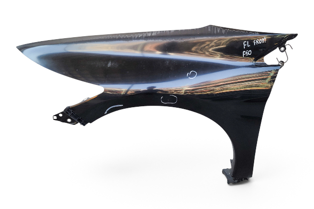 2011-2016 Honda CR-Z CRZ Fender Front Left/Driver Side Black, 60260-SZT-G90ZZ, F050, OEM, 2011, 2012, 2013, 2014, 2015, 2016
