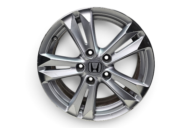 2011-2012 Honda CR-Z CRZ Alloy Wheel 10 Spoke 16x6, #2, 42700-SZT-A91, F050, OEM, 2011, 2012