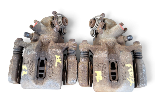 2011-2015 Honda CR-Z CRZ Brake Caliper Rear Right/Left Set, 43019-SZT-G01, 43018-SZT-G01, F050, OEM, 2011, 2012, 2013, 2014, 2015