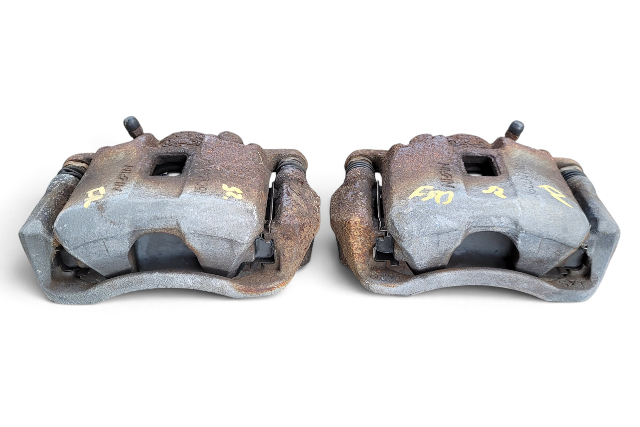 2011-2015 Honda CR-Z CRZ Brake Caliper Front Left/right Set, 45019-F27S-A02, F050, OEM, 2011, 2012, 2013, 2014, 2015