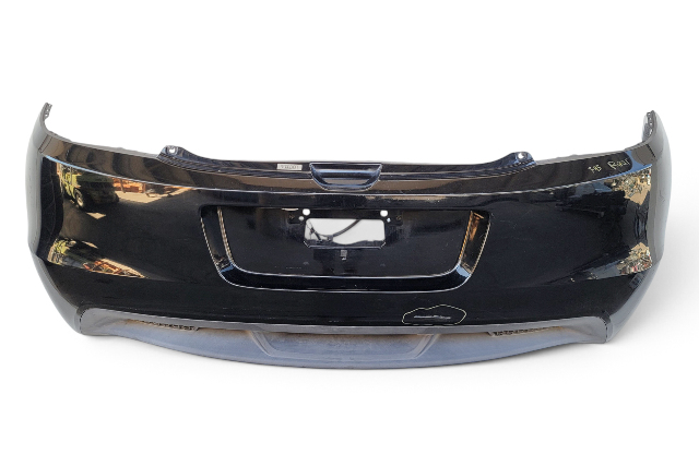 2011-2012 Honda CR-Z CRZ Rear Bumper Cover Assembly Black, 04715-SZT-A90ZZ, F050, OEM, 2011, 2012