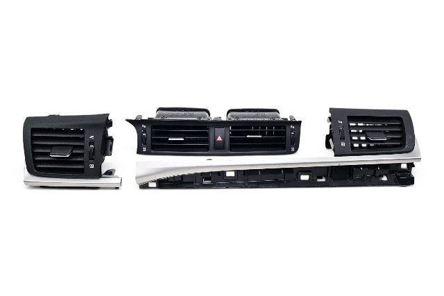 2013-2017 Lexus CT200h A/C Vent Front Right/Center/Left Dash Grill Set, 55670-76010-C0, 55660-76040-C0, F051, OEM, 2013, 2014, 2015, 2016, 2017