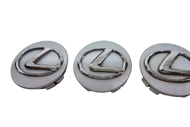2011-2017 Lexus CT200h Wheel Center Cap Set 3pc, 42603-76010, F051, OEM, 2011, 2012, 2013, 2014, 2015, 2016, 2017
