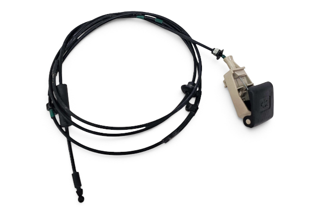 2011-2017 Lexus CT200h Hood Release Cable 53630-76020, F051, OEM, 2011, 2012, 2013, 2014, 2015, 2016, 2017