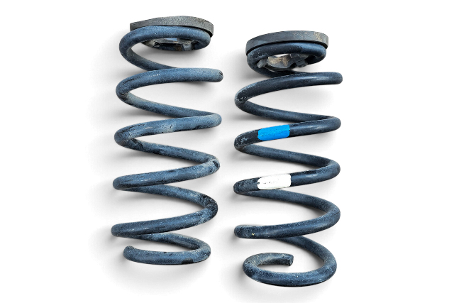 2011-2017 Lexus CT200h Rear Coil Spring Left Right Pair, 48231-76020, F051, OEM, 2011, 2012, 2013, 2014, 2015, 2016, 2017