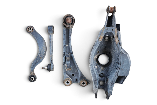 2011-2017 Lexus CT200h Control Arm Trailing Rear Right/Passenger Suspension Set 48730-75010, F051, OEM, 2011, 2012, 2013, 2014, 2015, 2016, 2017