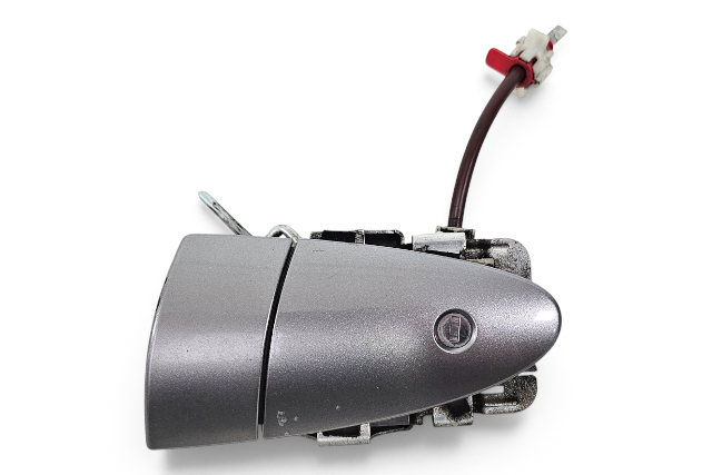 2011-2012 Honda CR-Z CRZ Exterior Door Handle Front Left/Driver Silver Metallic, 72181-SZT-003ZD, F052, OEM, 2011, 2012