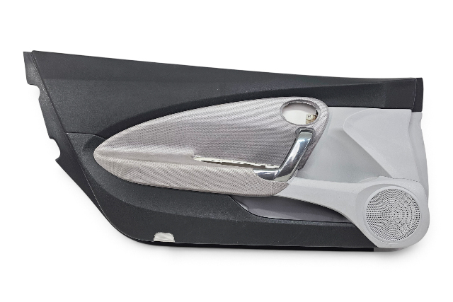 2011-2012 Honda CR-Z CRZ Front Door Panel Lining Left/Passenger Black/Gray, 83550-SZT-A12ZA, F052, OEM, 2011, 2012