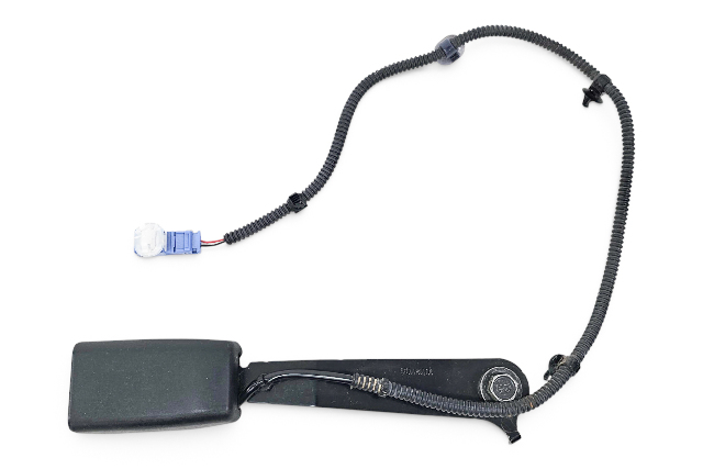 2011-2016 Honda CR-Z CRZ Seat Seatbelt Buckle Front Left/Driver Black, 04816-SZT-A01ZA, F052, OEM, 2011, 2012, 2013, 2014, 2015, 2016