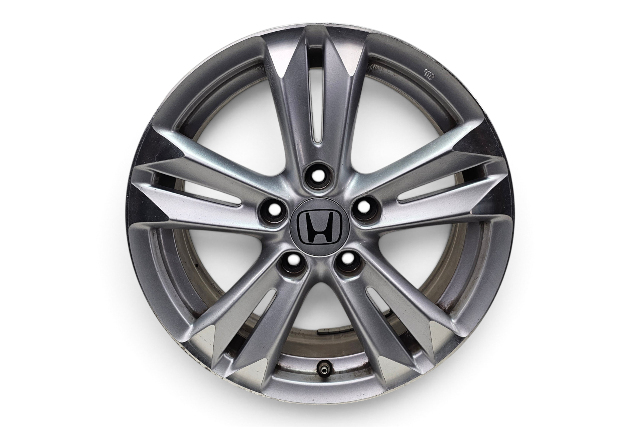 2011-2012 Honda CR-Z CRZ Alloy Wheel 10 Spoke 16x6, #1, 42700-SZT-A91, F052, OEM, 2011, 2012