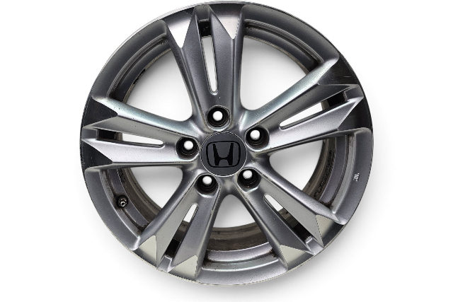 2011-2012 Honda CR-Z CRZ Alloy Wheel 10 Spoke 16x6, #3, 42700-SZT-A91, F052, OEM, 2011, 2012