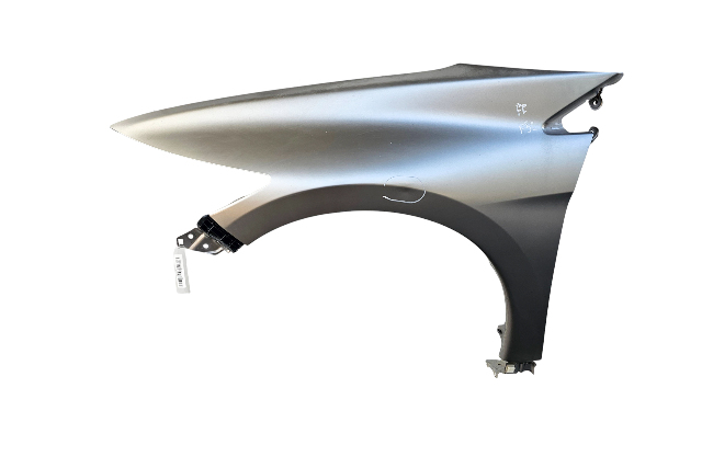 2011-2016 Honda CR-Z CRZ Fender Front Left/Driver Silver Metallic, 60260-SZT-G90ZZ, F052, OEM, 2011, 2012, 2013, 2014, 2015, 2016