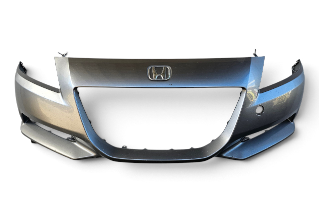 2011-2012 Honda CR-Z CRZ Front Bumper Cover Assembly Silver, 04711-SZT-A90ZZ, F052, OEM, 2011, 2012