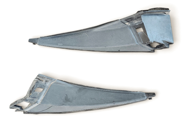 2011-2016 Honda CR-Z CRZ Windshield Cowl Trim Molding Right/Left 74222-SZT-G00, 74212-SZT-G00, F052, OEM, 2011, 2012, 2013, 2014, 2015, 2016