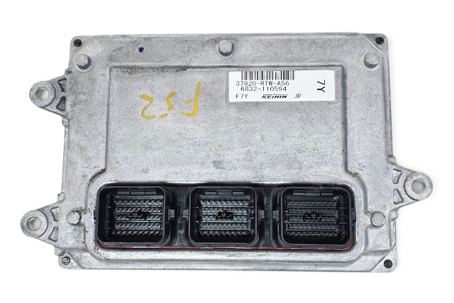 2011 Honda CR-Z CRZ Engine Control Unit Computer ECU AT 37820-RTW-305, F052, OEM